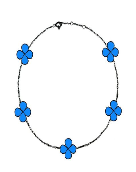 

claasic clover charms flowers bracelets plant element motherofpearl multicolors to choose2984388, Golden;silver