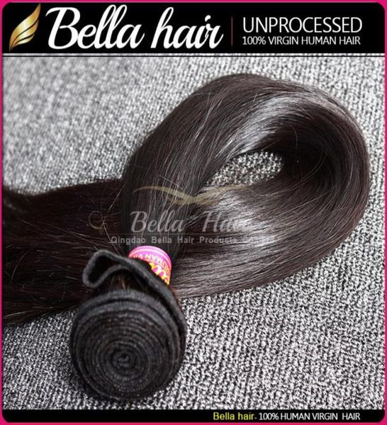 

virgin hair bundle deals malaysian silky straight hair bundles extensions double weft natural color 9a 1024inch 1pc3044736, Black