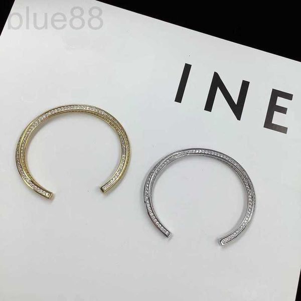 

earrings & bracelet designer arc de triomphe brass set with diamond stars, same style, niche design, exquisite and simple bracelets, earring, Silver