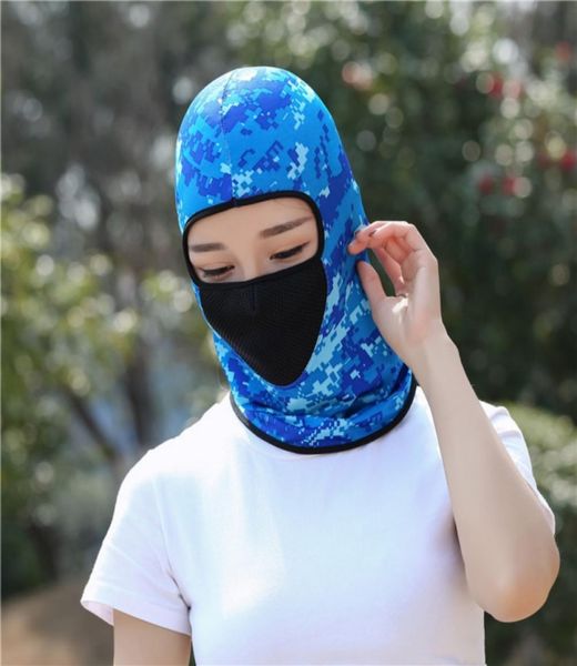 

explosive cycling protection mask summer sports sunscreen headscarf outdoor windproof cycling headgear sports camouflage head g1829120