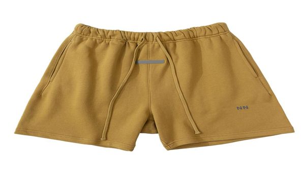 

21fw summer europe usa reflective shorts women men skateboard high street running middle pants jogging short sweatpants8372558