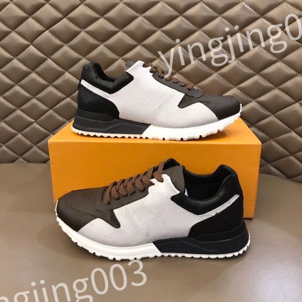 

2023 new luxury designer shoes sports shoes men retro casual shoes leather multi-color and versatile sports shoes thick soles lace up rd0907, Black