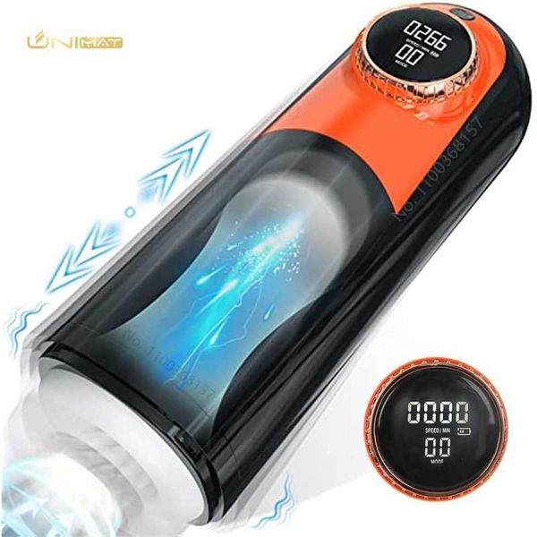 

toy massager 4 in 1 automatic male masturbators with 10 vibrating 6 thrusting 3 suction 3d realistic textured mens