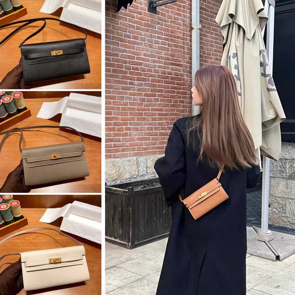 

designer kelys bags 2023 new fashion purse mini women's bag leather handbag single shoulder messenger