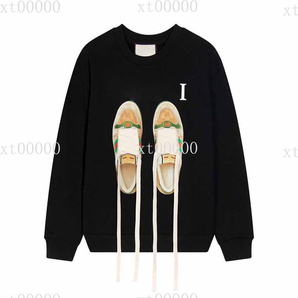 

mens designer sweaters hoodies famous hip hop men women hoodie street cotton loose fit sleeve sweatshirt womens casual round neck long sweat, Black;brown