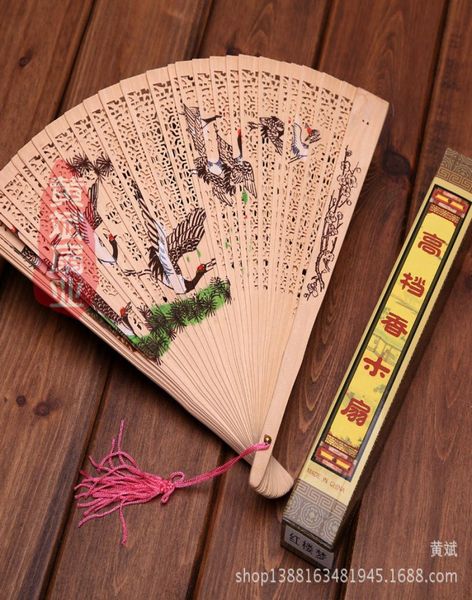 

new wooden hand fans portable lady wedding handmade folding fans whole hand fans7694073, White