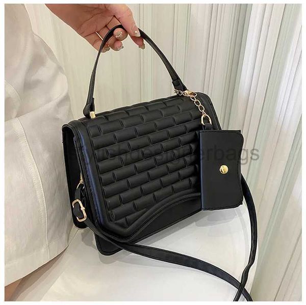 

shoulder bags popular bag for women 2023 new handheld checkered embossed fashion small square bag simple one shoulder crossbody women's