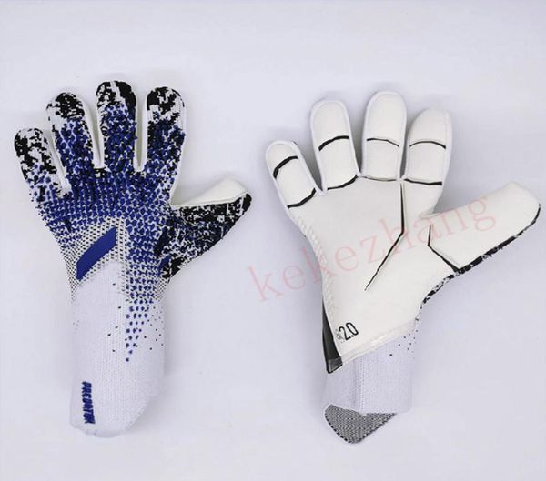 

professional child football goalkeeper gloves thickness latex soccer goalie gloves81504729913792, Black
