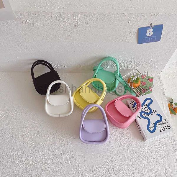 

cross body girls' mini bag fashion korean version children's skew cross handheld bag fashionable baby lipstick bag versatile zero