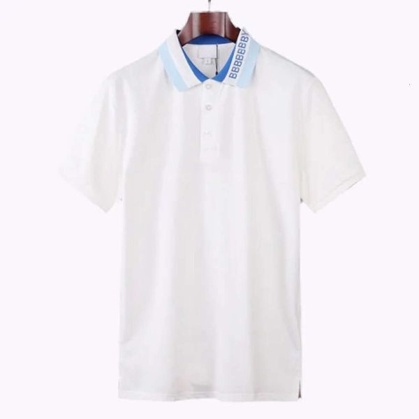 

men's polo shirt polos tshirt t shirt tees embroidery short sleeved shirts for men tshirts designer poloshirts summer lapel buttongaob, White;black