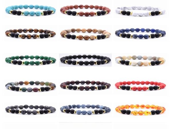 

stone bracelet with any four matte black agate men and women fashion accessories2926675