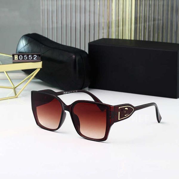 

fashion designer cool sunglasses 2023 new overseas women's box glasses net redskno, Black
