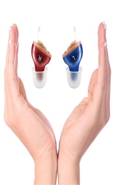 

hearing aids audifonos for deafnesselderly adjustable micro wireless mini size invisible hearing aid ear sound amplifiersc3095550