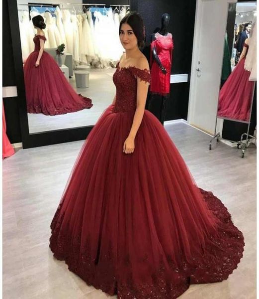 

elegant off the shoulder quinceanera dresses ball gown capped sleeves princess quinceanera dresses custom made2707894, Blue;red