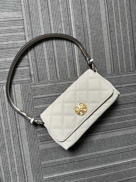 

designer bag 2024 early launch new tb sheepskin stick handheld underarm women's trendy lingge small fragrant style