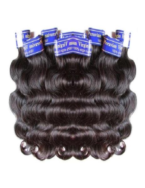 

hair factory clearance whole peruvian human hair extensions bundles weave body wave 1kg 20pieces lot natural color 50gp4469631, Black