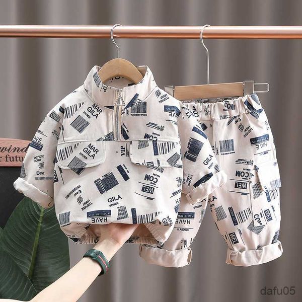 

clothing sets boys clothing sets spring autumn years old children sweatshirts pants 2pcs tracksuits for baby sports suit kids outfit r230815, White