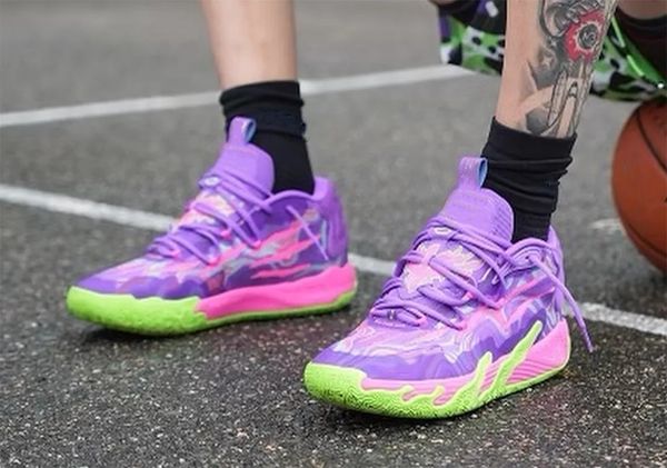 

lamello ball mb.03 joker rick and morty shoes with box kids mb03 hills guttermelo basketball sports shoe trainner sneakers size 4-12