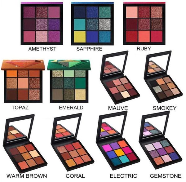 

makeup 9 colors eyeshadow palette z ruby amethyst sapphire emeral2779837