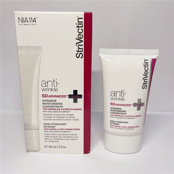 

strivectin face cream 60ml anti wrinkle sd advanced plus intensive moisturizing concentrate creams face skin firm hydrating creamy serum lot, White
