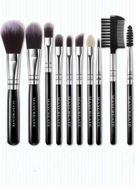 

makeup brushes 10 pcs makeup brush set premium synthetic foundation brush blending face powder blush concealers eye shadows brushe8980189