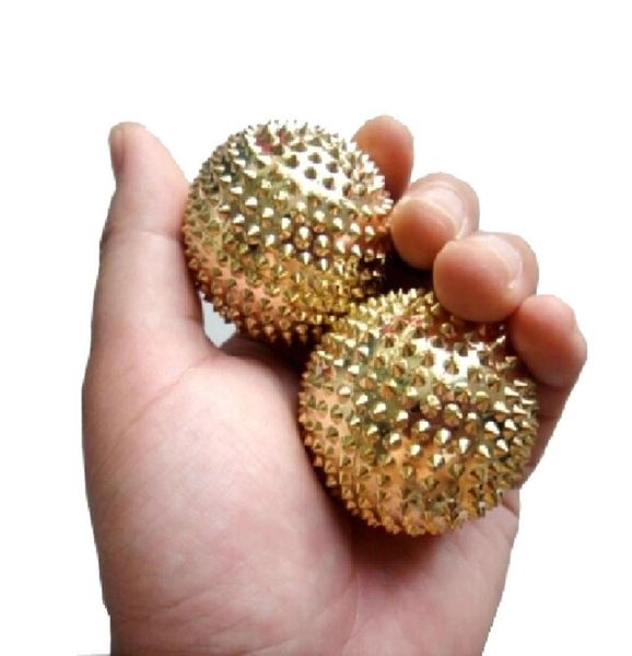 

2pcs magnetic acupressure treatment hand palm stimulation needle massage ball portable physiotherapy ball yoga exercise9181335