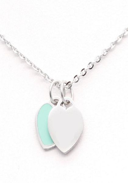 

womens necklace heart necklace designer jewellery chains luxury pendant stainless steel charm anniversary gift for women 18k gold 5907696, Silver