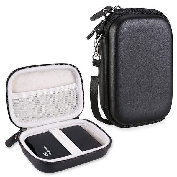 

carrying case for cellphone chargers power adapters usb c hub type c hub usb multiport adapter hard shockproof bag mobile hard disk storage
