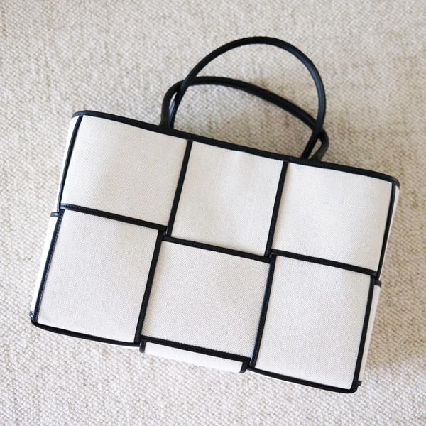 

luxury candy the tote arco weave beach bag designer womens pochette canvas handle shoulder bags mens weekender cross body shop handbag fashi