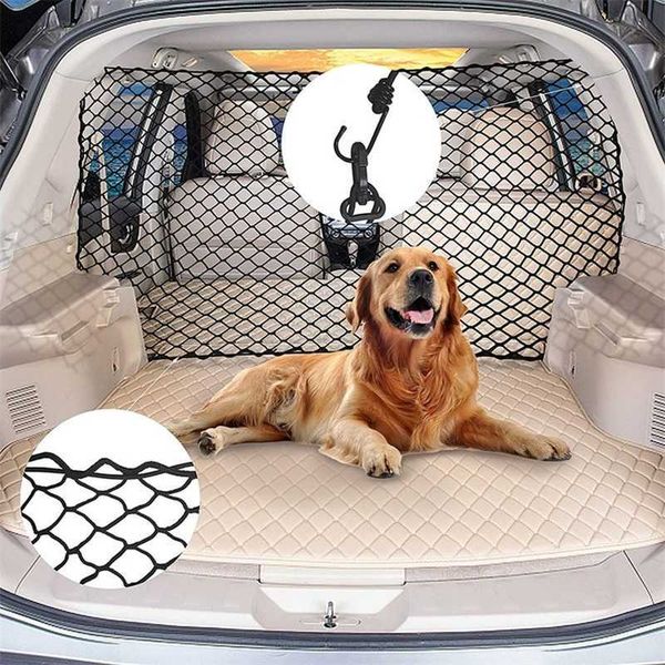 

barriers fence large dog travel isolation pet car trunk safety net r230815