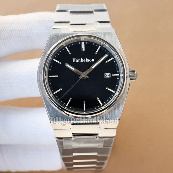 

4 colors couple watch black face luminous dial quartz movement steel strap wristwatches mens watches 40mm ladies 35mm, Slivery;golden