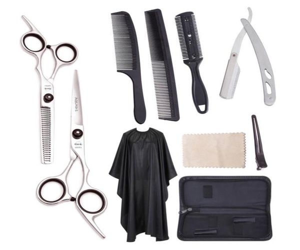 

hair cutting scissors set 6quot jp 440c thinning shears barbershop hairdressing scissors razor professional hair scissors beauty8228546