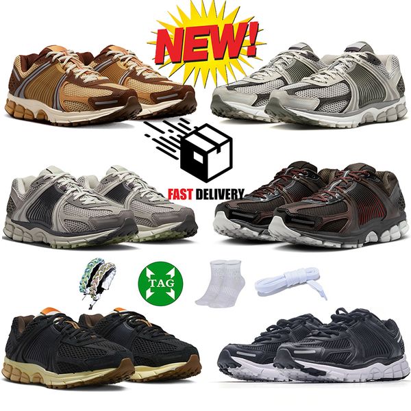 

zoom vomero 5 athletic running shoes sp white black silver oatmeal tone yellow casual sports training sneakers shoes