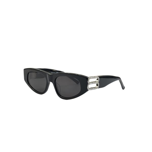 

designer sunglasses women bb luxury glasses cat eye sunglasses square sun glasses metal with rhinestone b logo multi color uv400 temples sha, White;black