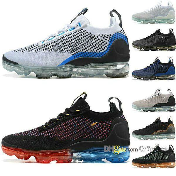 

running bubble 2023 shoes snakeskin cushion sole sneaker fk black knit monochrome fly game royal anthracite white black multi color p blue m