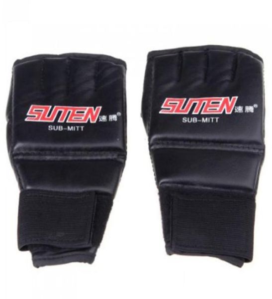 

jho suten pu half mitts mitten mma muay thai training punching sparring box8782426