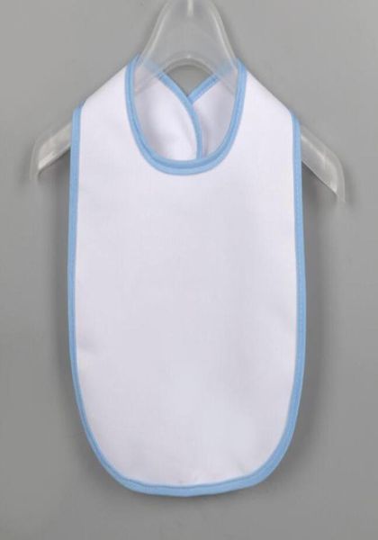 

10pcs 24x375cm sublimation blank baby bib diy thermal transfer baby burp cloths waterproof bib1232827