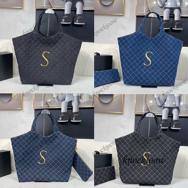 

luxury designer bags tote bags cowboy bags women's fashion large capacity handbags shopping bags containing small wallets 2-in-1 should