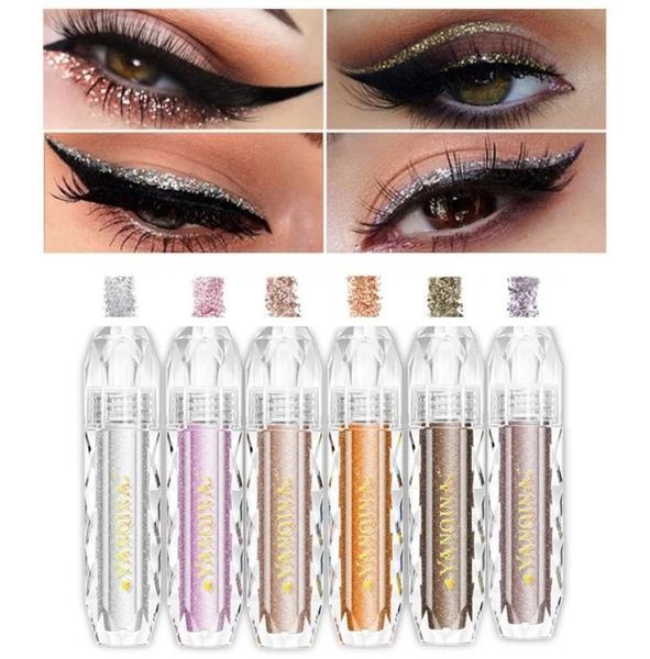 

yanqina shimmer diamond shadows bright flash glitter eye shadow liquid shinning luminous eyeshadow cosmetics eyes makeup7809994