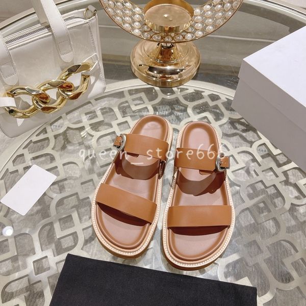 

2023 arch of triumph retro roman sandal slippers beach slide quality slipper fashion special designer slippers luxury slides women summer ru, Black