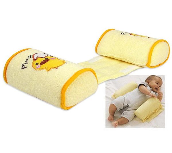 

comfortable cotton anti roll pillows lovely baby toddler safe cartoon sleep head positioner antirollover for baby bed4463214