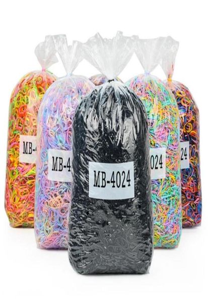 

hair accessories 1000pcs girls candy color elastic hairbands mini rubber bands headbands styling ties braiding hairband accessorie3169431, Slivery;white