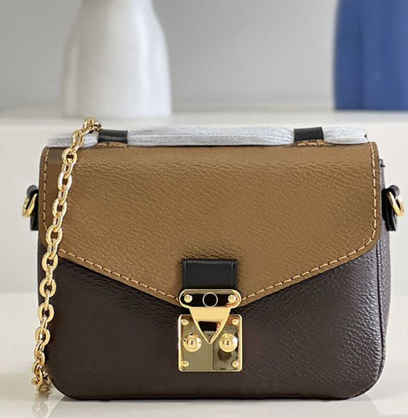 

evening bags designer chain bags luxury messenger bags 1 1 quality genuine leather shoulder bag 14cm with box ml168