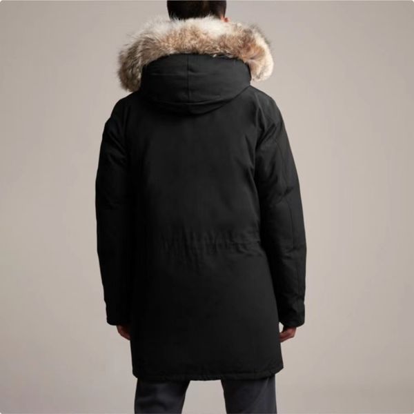 

puffer jacket puffer vest designer coat winter coat mens womens jacket fashion thickened warm casual winter hooded fur coat wholesale 2 piec, Black