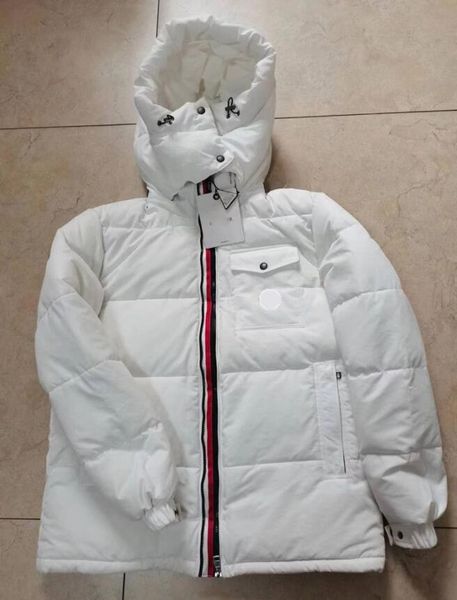 

mens jackets parka women classic down coats outdoor warm feather winter jacket coat outwear couples clothing, Black