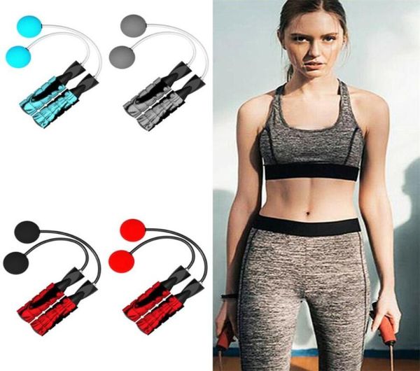 

1 pair creative ropeless adjustable jump rope weighted cordless skipping rope indoor gym bodybuilding training fitness equipment8088440