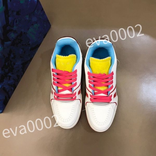

luxury designer men and womens couple walking sports youth fashion mens brand-name sneakers ladies jogging shoe non-slip soles size 39-44 rd, Black