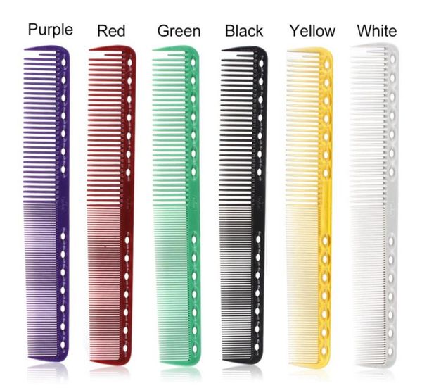 

10 colors professional hair combs barber hairdressing hair cutting brush antistatic pro salon hair care styling tool 07701619217, Silver