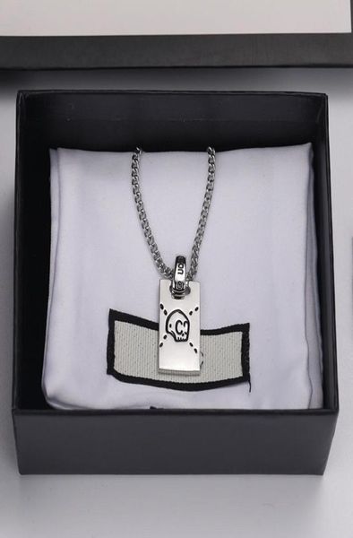 

luxury designer necklaces classic designers necklace skull pendant jewelry luxurys women couples party holiday gift good nice469192425144, Silver