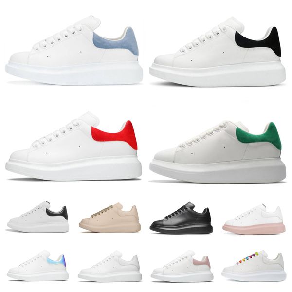 

designer oversized sneakers casual shoes fashion men woman leather lace up platform white black grey blue mens womens luxury velvet suede ch